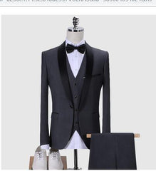 Mens Suits 3Pcs Formal Casual Slim High Quality Stylish Sets, lioness-love