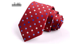 New Men's 7cm Striped Business Formal Tie, lioness-love