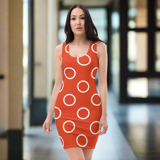 Haute Couture Elegance High Fashion Fitted Dress, lioness-love