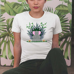 Elephant Lover's Tee for Ladies - Add a Touch of Wildlife to Your Wardrobe