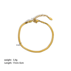 Trendy Gold Link Chain Bracelets for Women | Stackable Jewelry Gifts