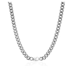 Custom Name Necklace | Fashion Stainless Steel Cuban Chain Choker Gift