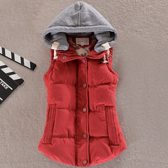 Winter Cotton Back Vest