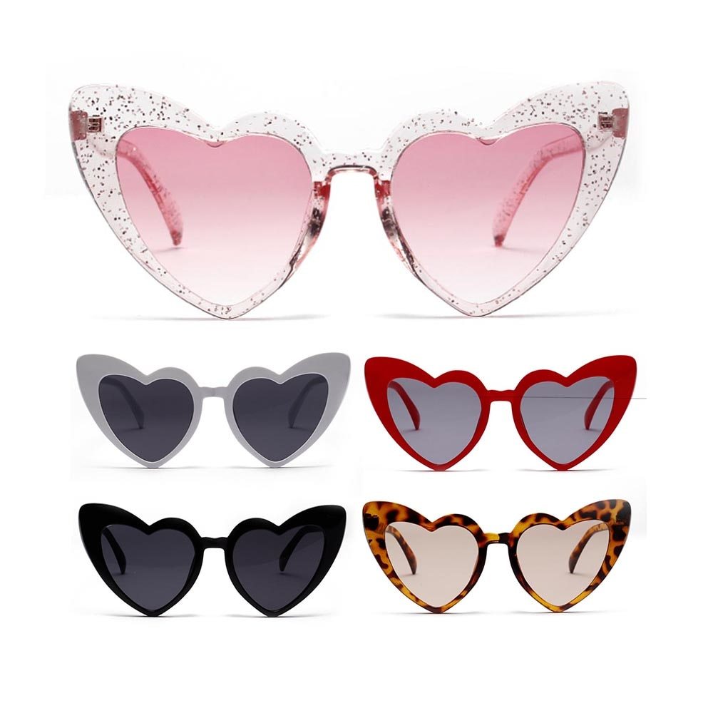 "Radiant Heart Frame Sunglasses: A Statement of Feminine Style" lioness-love
