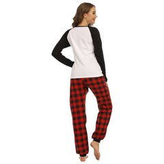 Ladies Cotton Pajamas Suit  Lounge wear Christmas Deer Holiday Home Service Night wear