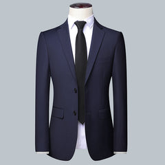 Casual Men's Suit Set Slim Fit Formal Groom Wedding Dress 7