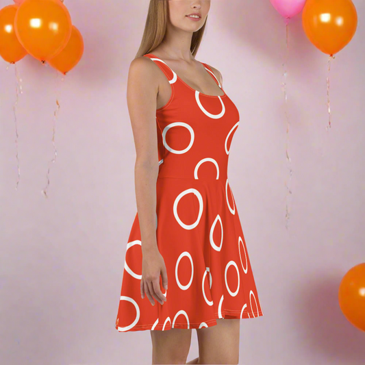 Signature Chic Exclusive Fashion Skater Dress, lioness-love