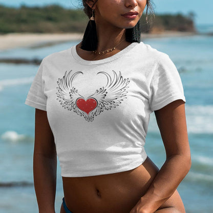 Heavenly Wings Crop Top, lioness-love