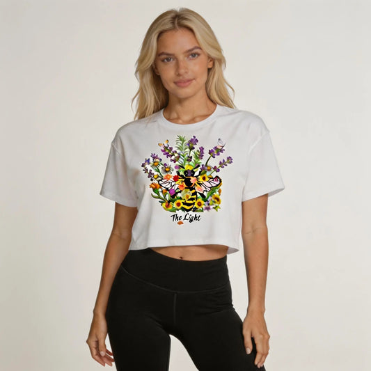 Let It Bee Bloom Crop Top, lioness love