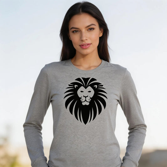 Cool Lion Long Sleeve Tee, lioness-love
