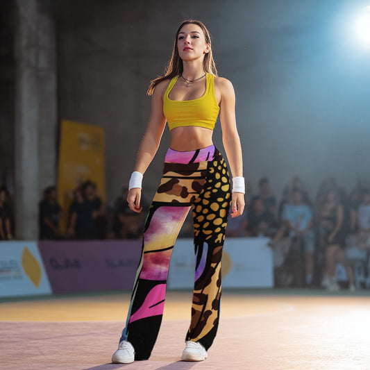 Nora Flare Leggings, lioness-love