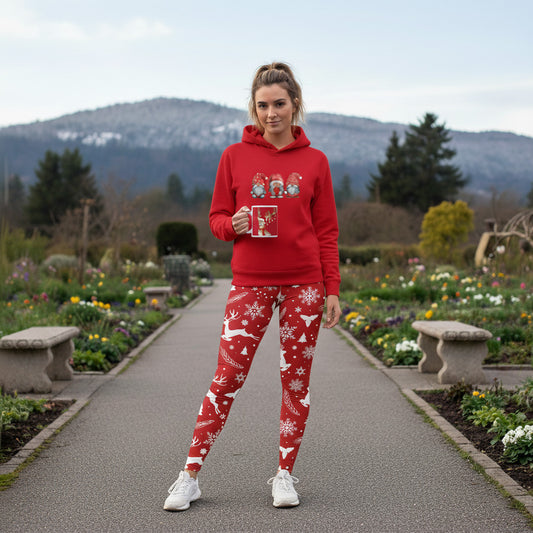 Blitzen Glow Yoga Leggings, lioness-love