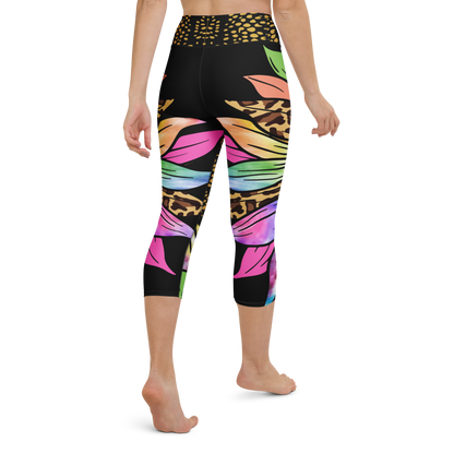 Leilani Yoga Capri Leggings, lioness-love