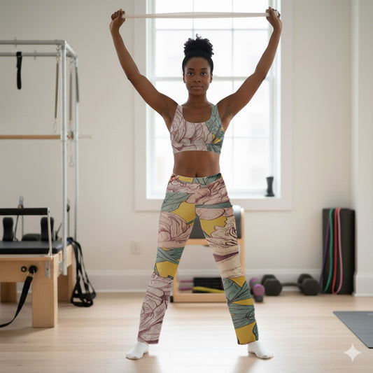 Rosalie Bloom Flare Leggings, lioness-love