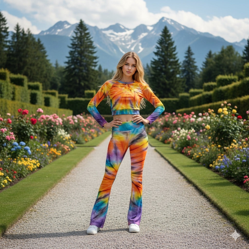 Journey Flare Leggings, lioness-love