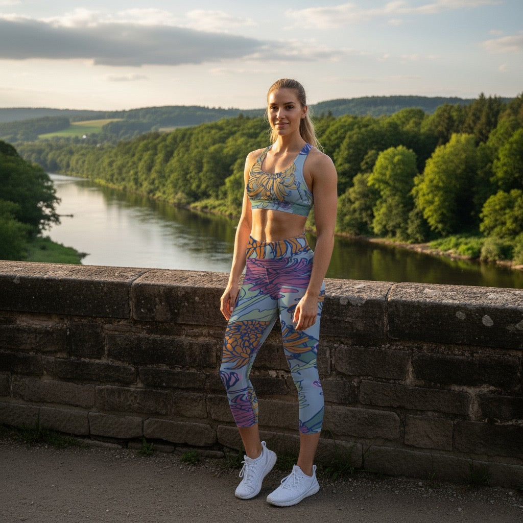 Jasmine Longline Sports Bra, lioness-love