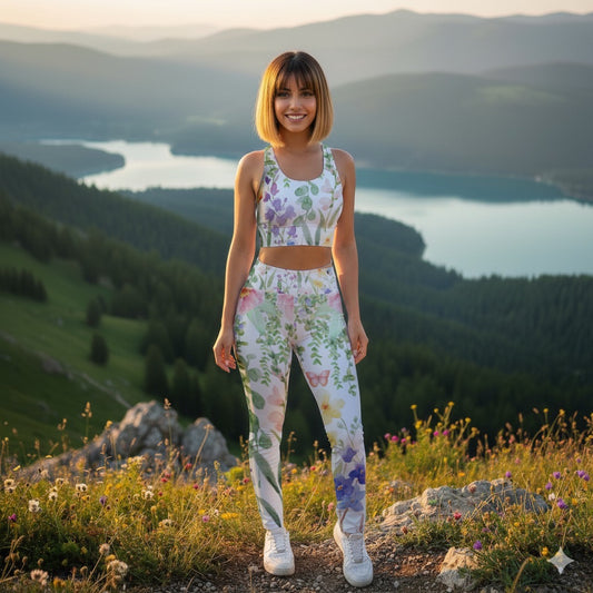 Flora Yoga Leggings, lioness-love