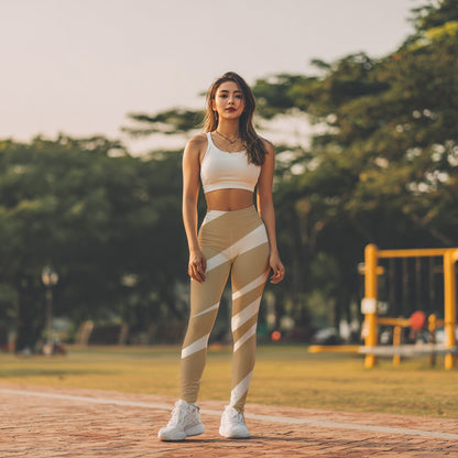 Goldie Crossover Leggings, lioness-love