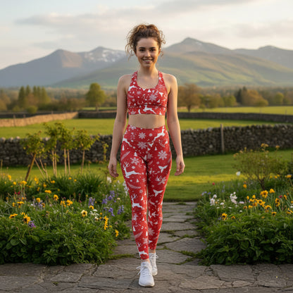 Holiday Halo Sports Bra, lioness-love