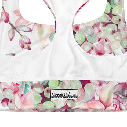 May Longline Sports Bra, lioness-love