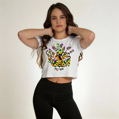 Let It Bee Bloom Crop Top, lioness love