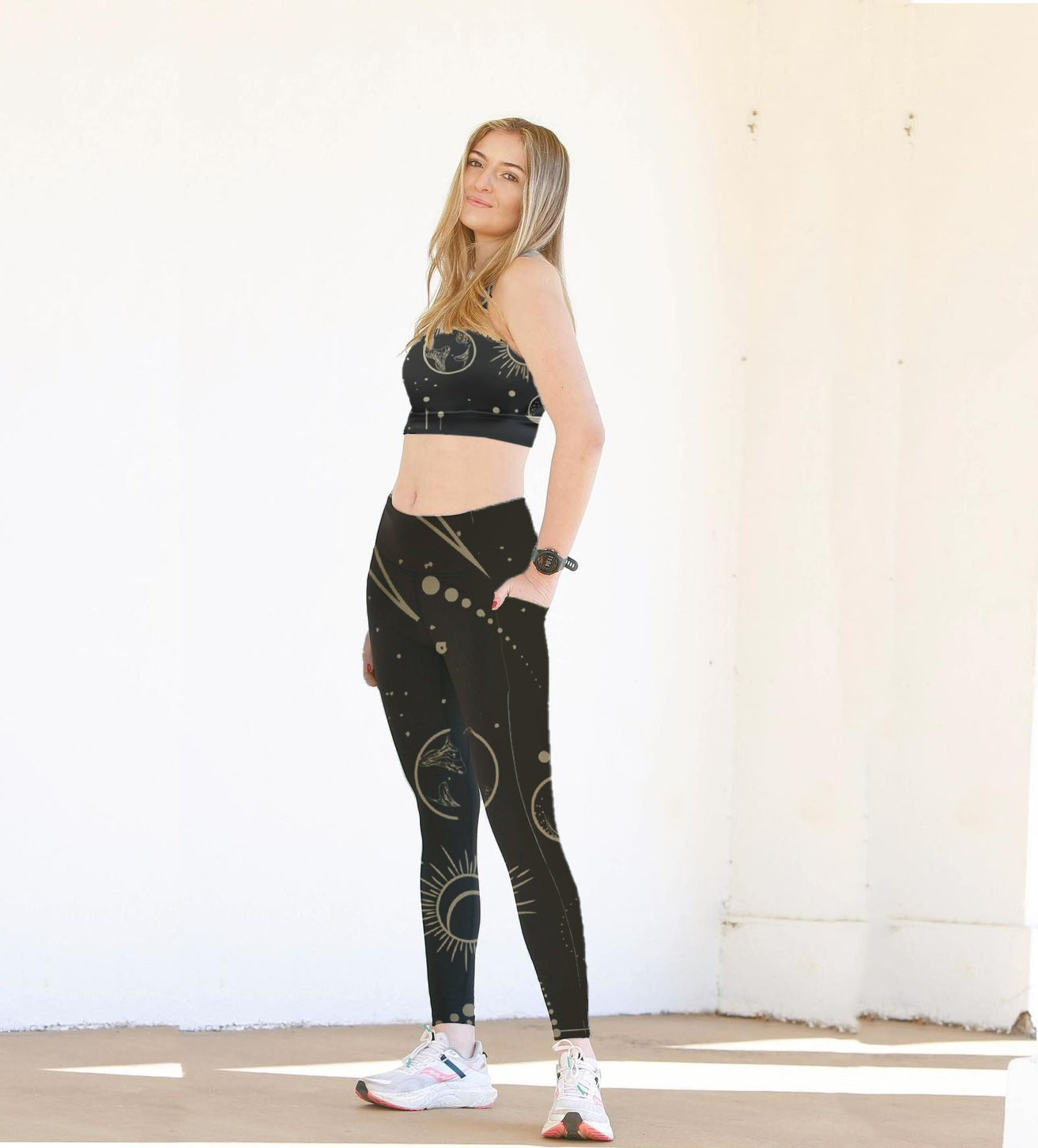 Lilith Crossover Leggings, lioness-love