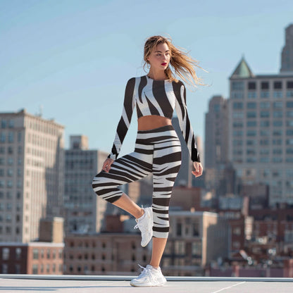 Zora Capri Leggings, lioness-love