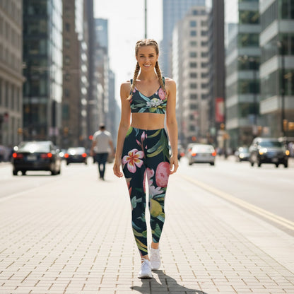 Alani Island Chic Leggings, lioness-love