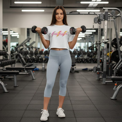 Grayce Yoga Capri Leggings, lioness-love