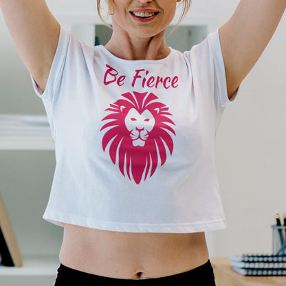 Fierce Fuchsia Crop Top, lioness-love