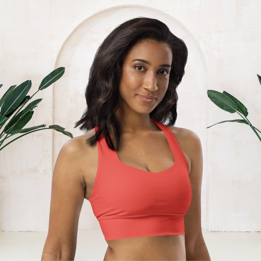 Peggy Longline Sports Bra, lioness-love
