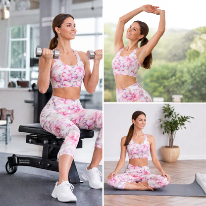 May Floral Capri Leggings, lioness-love