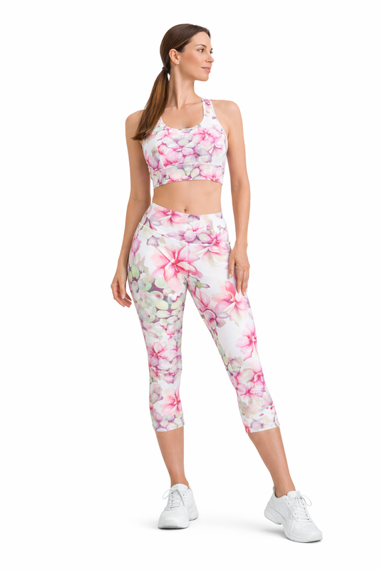 May Floral Capri Leggings, lioness-love