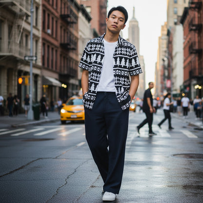 Perfect Holiday Unisex Button Shirt, lioness-love