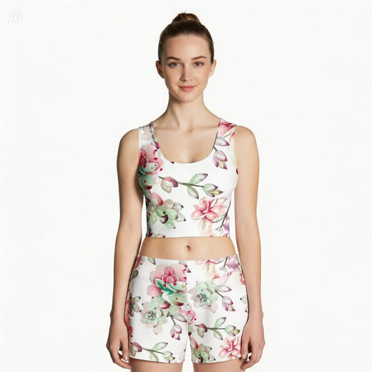 May Floral Crop Top, lioness-love