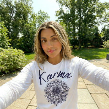 Lioness Love Karma Mandala Long Sleeve Tee, lioness-love