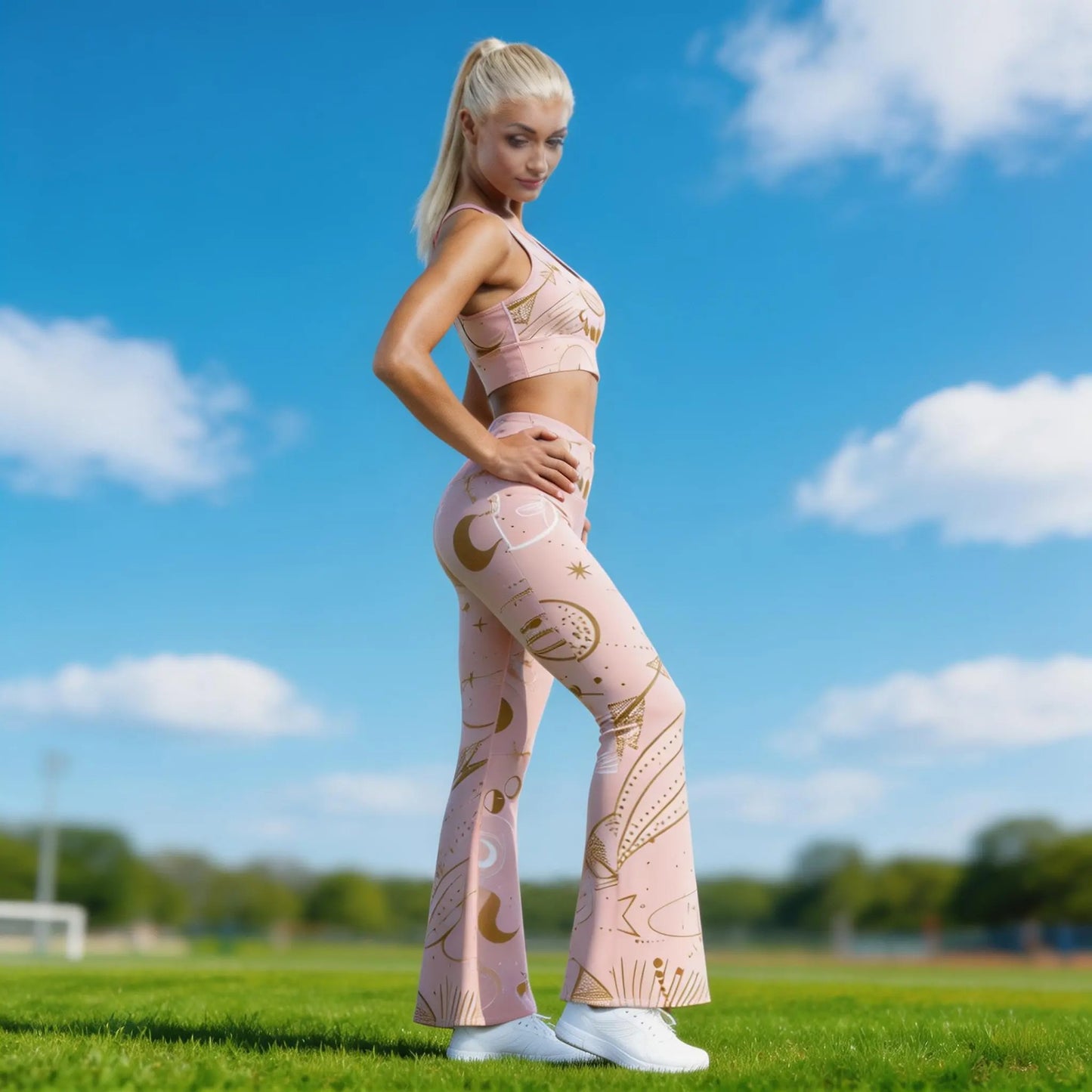 Starla Celestial Flare Leggings, lioness-love