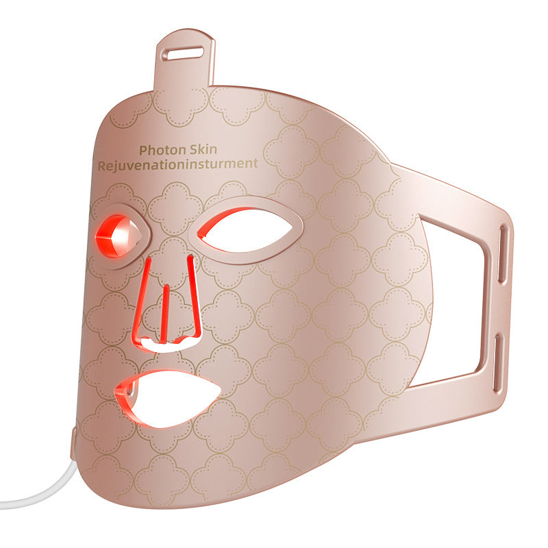 Beauty LED mask - Infrared light therapy led facial light Photons Facial Skin Care Wrinkle reduce anti-acne facial light