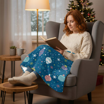 Twinkle Blue Sherpa Blanket, lioness-love