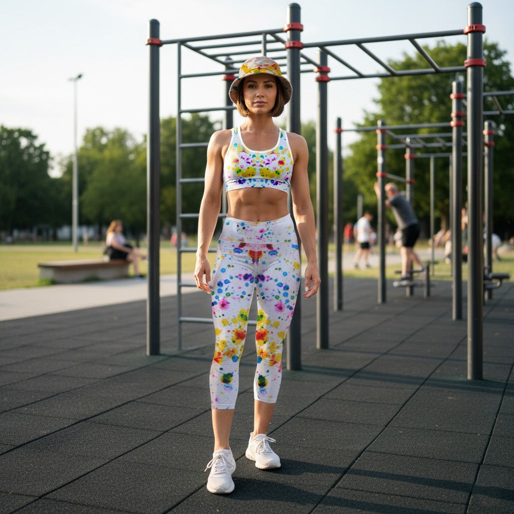 Roxy Capri Leggings, lioness-love