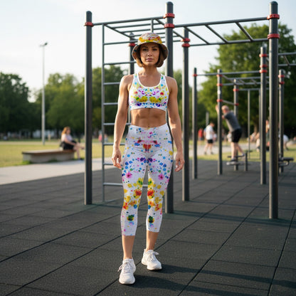 Roxy Capri Leggings, lioness-love