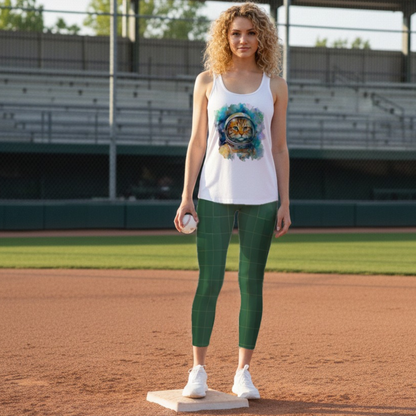 Space Cat Ladies’ Muscle Tank, lioness-love