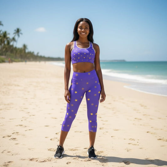 Serena Capri Leggings, lioness-love