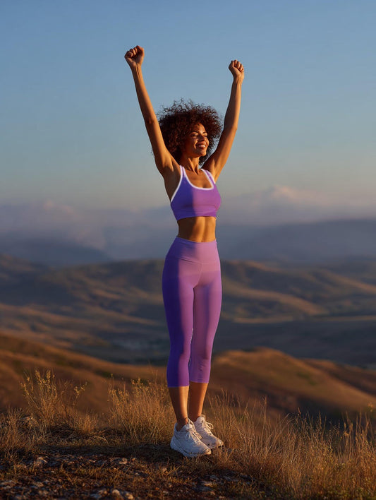 IndiGo Yoga Capri Leggings, lioness-love