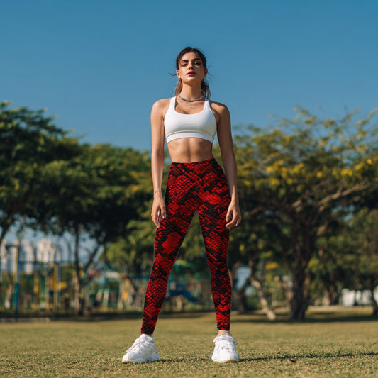 Scarlet Crossover Leggings, lioness-love