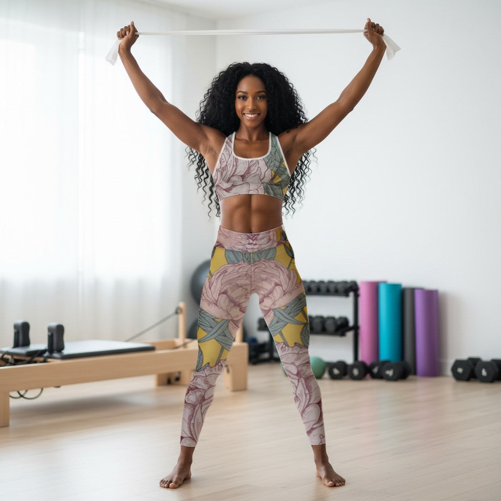 Rosalie Bloom Leggings, lioness-love