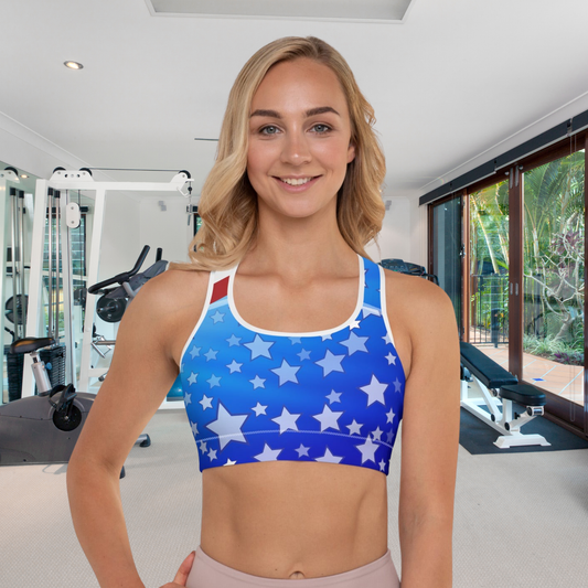 Patriot Padded Sports Bra
