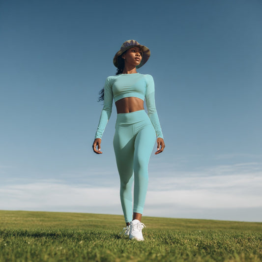 Marina Long-Sleeve Crop Top, lioness-love