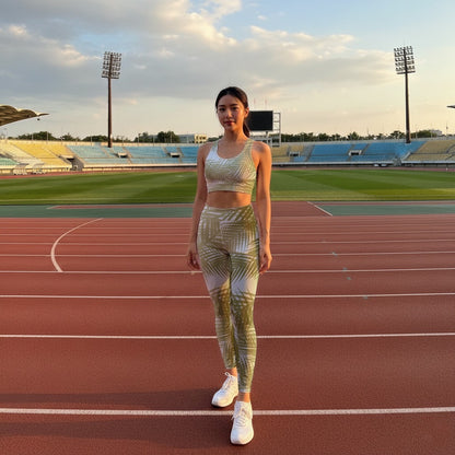 Tahiti Tropic Gold Leggings, lioness-love