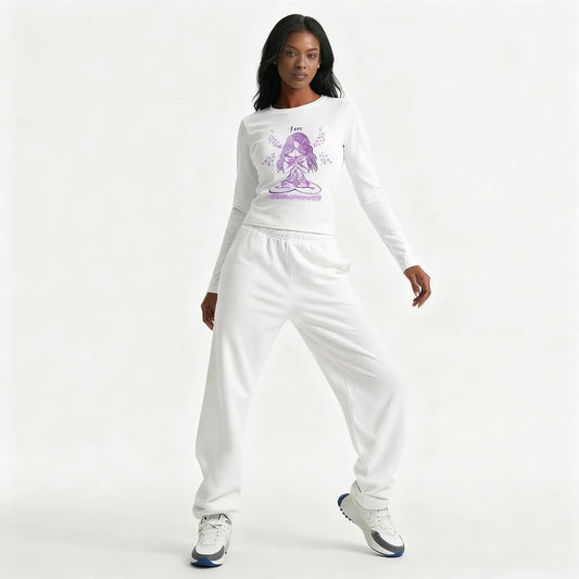 I Am Yoga Girl Long Sleeve T-Shirt, lioness-love